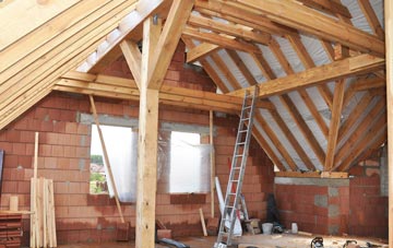 Broughton Lodges attic trusses