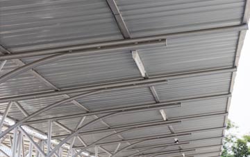 installing Broughton Lodges metal roofing