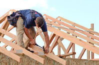 Broughton Lodges roof trusses